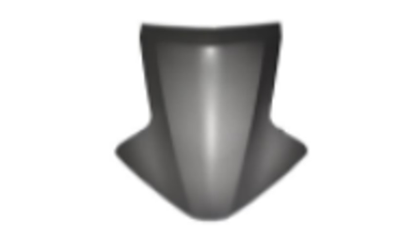 EB.MASKA PREDNJA PANEL CRNA BN011